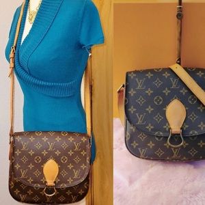 Authentic Louis Vuitton Monogram Saint Cloud GM
